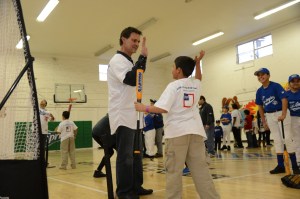 DODGERS CARAVAN AT DODGERS DREAMFIELD AT LA BOYS AND GIRLS CLUB