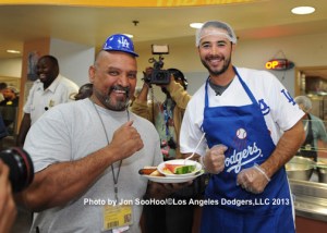 ANDRE ETHIER AT UNION RESCUE MISSION