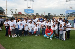CINCINNATI REDS AT LOS ANGELES DODGERS