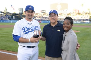 COLORADO ROCKIES AT LOS ANGELES DODGERS